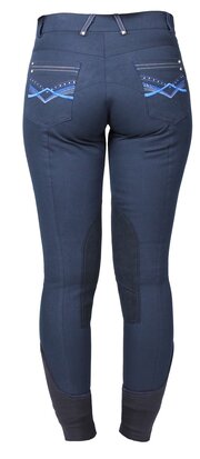 Rijbroek Lyon Dames Blauw